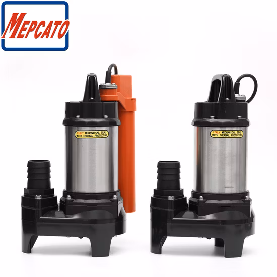 150W Jardín Estanque Cascada Fuente Suministro de agua Circulación Bomba sumergible centrífuga eléctrica portátil de acero inoxidable con interruptor de flotador