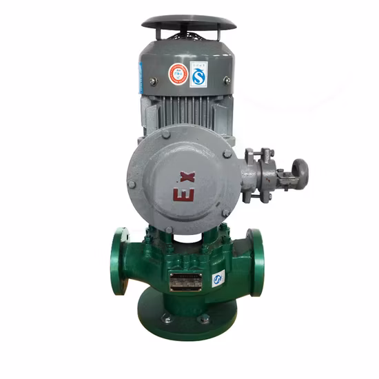 GF PTFE Lined Inline Pump Inline ANSI Standard Vertical Pump